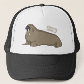 Casquette Illustration de Walrus (Devant)