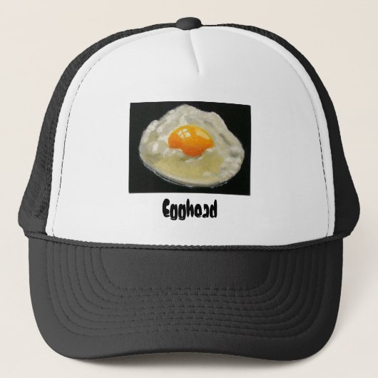 CASQUETTE ILLUSTRATION D'OEUF AU PLAT (Devant)