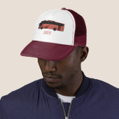 Casquette Illustration du bus (En situation)