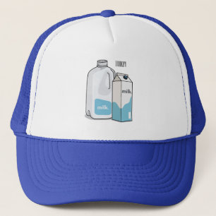 Casquette Illustration du lait