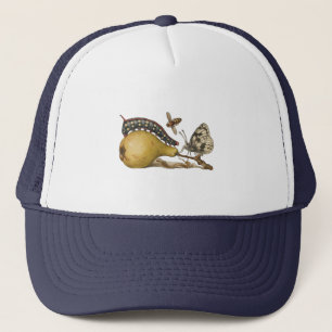 Casquette Illustration Papillon Abeille Fruit Insecte