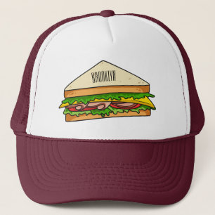Casquette Illustration Sandwich