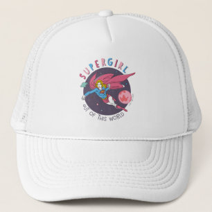 Casquette Illustration Supergirl volant vers le haut