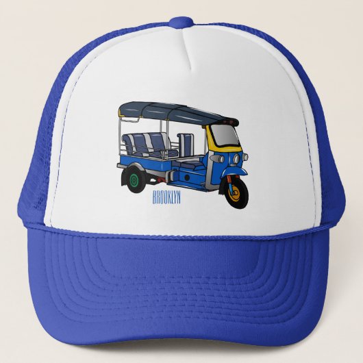 Casquette Illustration Tuk tuk (Devant)