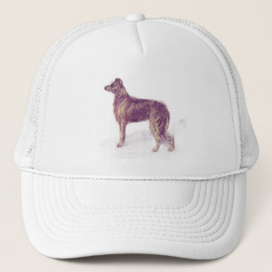 Casquette Illustration vintage du Lévrier irlandais