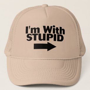 Casquette Im avec stupide