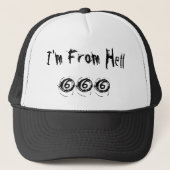 Casquette I'm From Hell 666 (Devant)