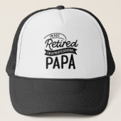 Casquette I'm Not Retired I'm a Professional Papa (Devant)