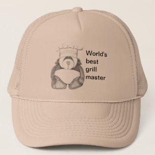 Casquette Image de chef d'ours panda