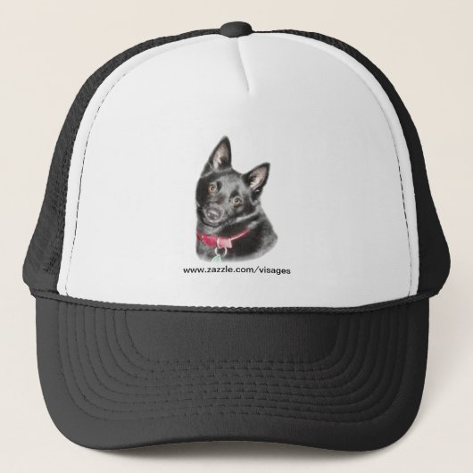 Casquette Image de Schipperke (Devant)
