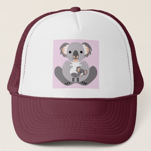 Casquette Image mignonne Koala - La faune australienne - (Devant)