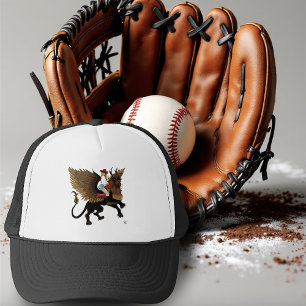 Casquette Imaginaire Lion ailé de la petite fille rouge