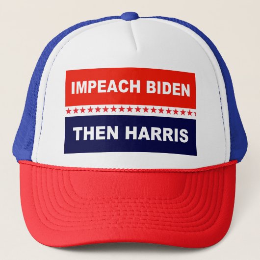 Casquette Impeach Biden Than Harris (Devant)