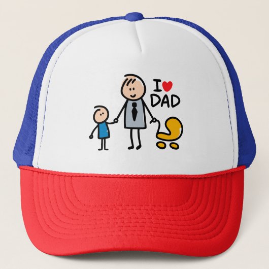 Casquette Impression Love Daddy (Devant)