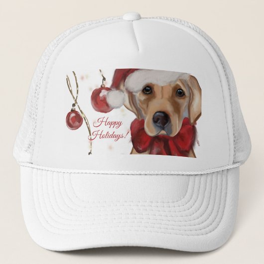 Casquette Impression sur toile Labrador Retriever (Devant)