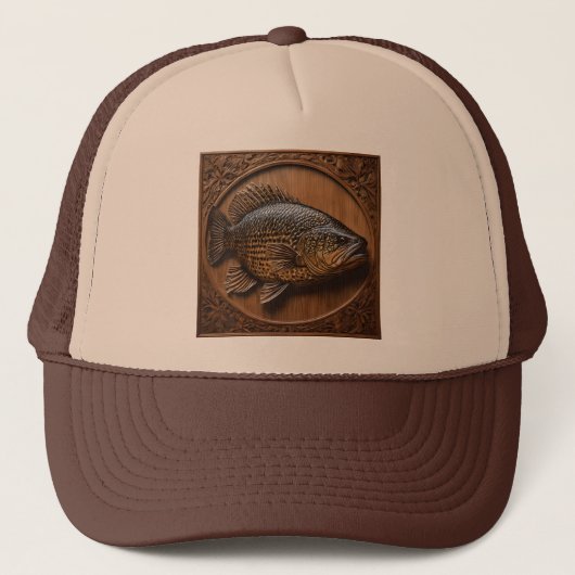 Casquette Impression textuelle 3D Australian Murray Cod, (Devant)