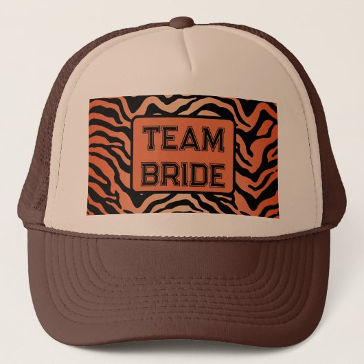 Casquette Impression tigre (Devant)