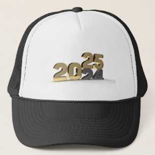 Casquette Imprimée 2024 Année en Baisse, Né 2025