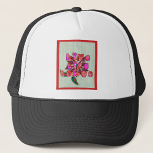 Casquette Imprimer l'art "Live Life Large"