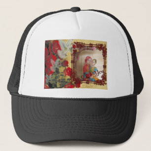 Casquette Imprimer mariage Doll Portrait Graphique