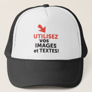 Casquette Imprimer vos designs en ligne do-it-yourself en Fr
