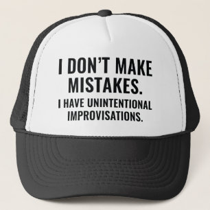 Casquette Improvisation involontaire