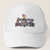 Casquette Incroyable comme ma fille - Conception de fierté d (Devant)