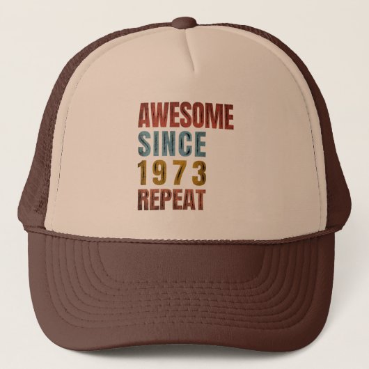 CASQUETTE INCROYABLE DEPUIS 1973 RÉPÉTER (Devant)