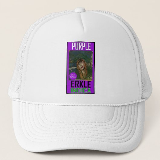 CASQUETTE INDICA ERKLE VIOLETTE (Devant)