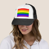 Casquette Indicateur gay pride (En situation)