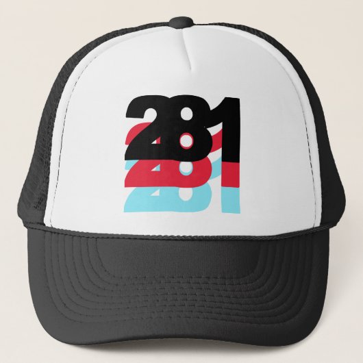 Casquette Indicatif régional 281 (Devant)