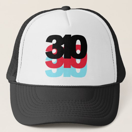 Casquette Indicatif régional 310 (Devant)