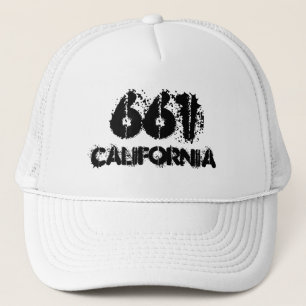 Casquette Indicatif régional de la Californie 661. Idée d