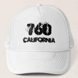 Casquette Indicatif régional de la Californie 760.  Idée de