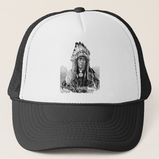 Casquette Indien américain (Devant)