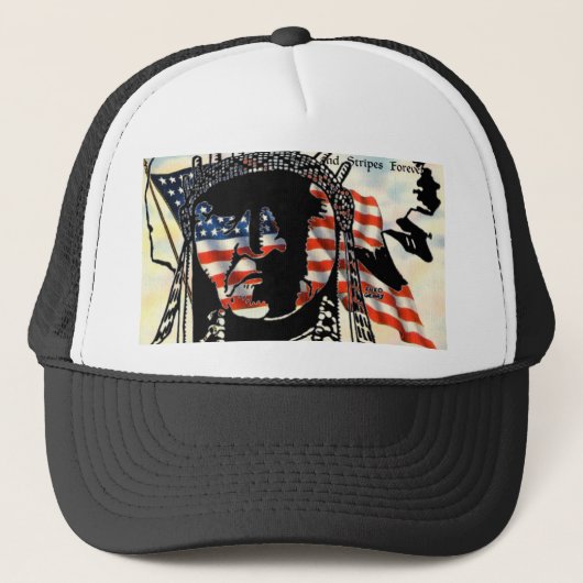 Casquette indien américain (Devant)