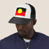 Casquette Indigène-Drapeau (En situation)