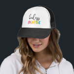 Casquette Infirmière Badass<br><div class="desc">Un design lumineux et élégant pour tous les infirmières et soignants de basse qualité!</div>