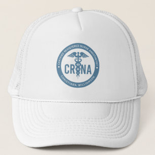 Casquette Infirmière diplômée CRNA enregistrée personnalisée