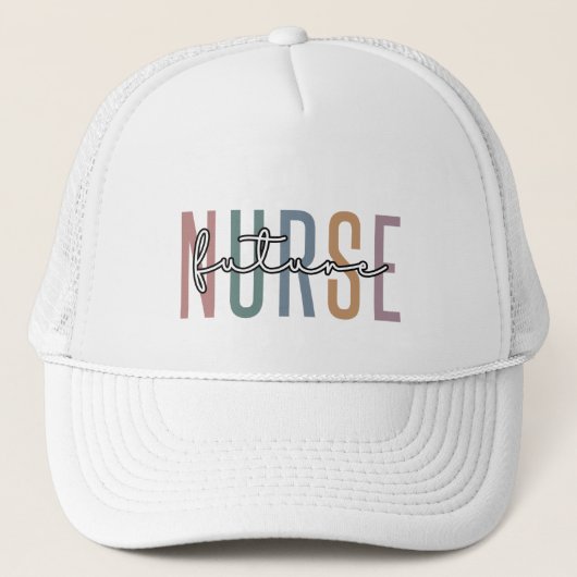 Casquette Infirmière future | Infirmière en cadeaux de forma (Devant)