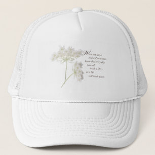 Casquette Infirmière praticien Touch Vies Fleur sauvage