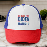 Casquette Infirmières Pour L'Élection Présidentielle De Bide<br><div class="desc">Montrez votre soutien au ticket Biden-Harris 2024</div>