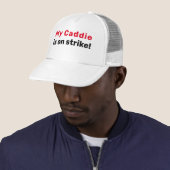 Casquette Infusion de golf "My Caddie est en grève!" (En situation)