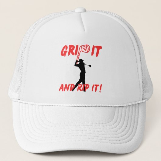 Casquette Infusion Golf "Grip It And Rip It" Golf (Devant)