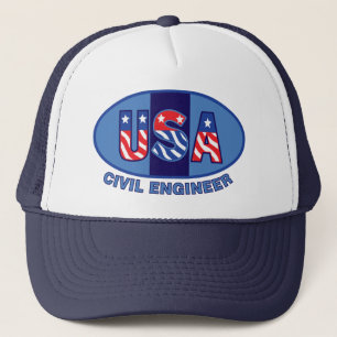 Casquette Ingénieur civil patriote