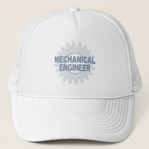 Casquette Ingénieur mécanique Gray Bleu
