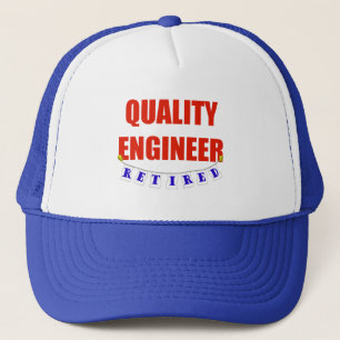 CASQUETTE INGÉNIEUR RETRAITÉ DE QUALITÉ