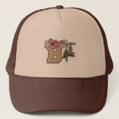 Casquette initial de baseball "B" ! ⚾ 🌟 (Devant)