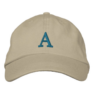 Casquette initial de monogramme personnalisable