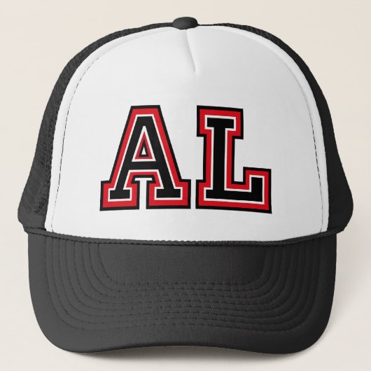 Casquette Initiales du monogramme "AL" (Devant)
